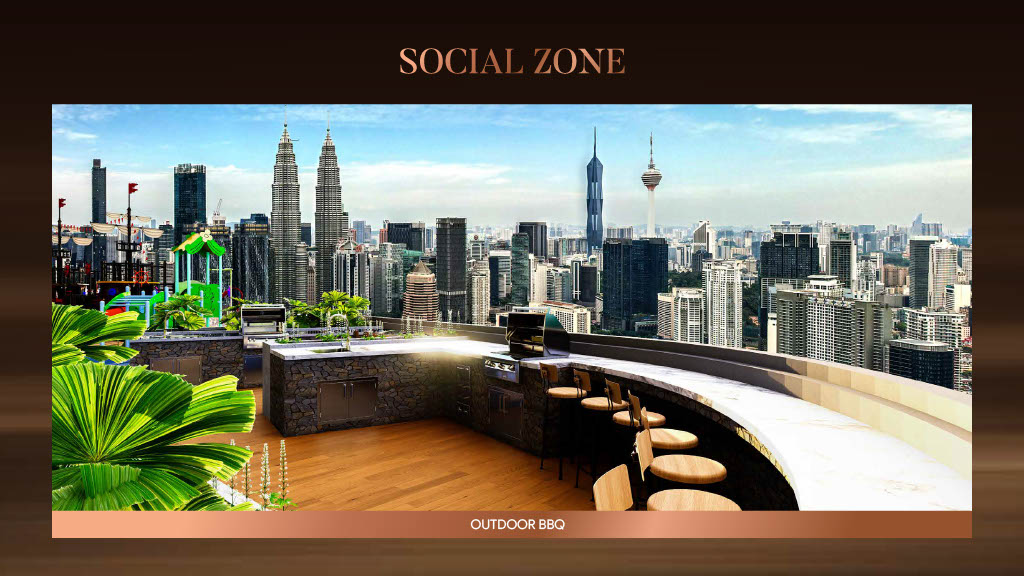 KL360 Outdoor BBQ Social Zone